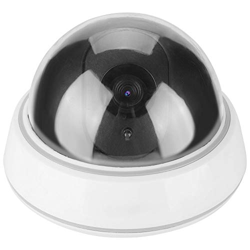 Kuppelsimulationskamera Dummy Fake Überwachungskamera Alarm Blinkendes LED-Licht - Innen- und Außenbereich für Privathaushalte und Unternehmen von Sonew