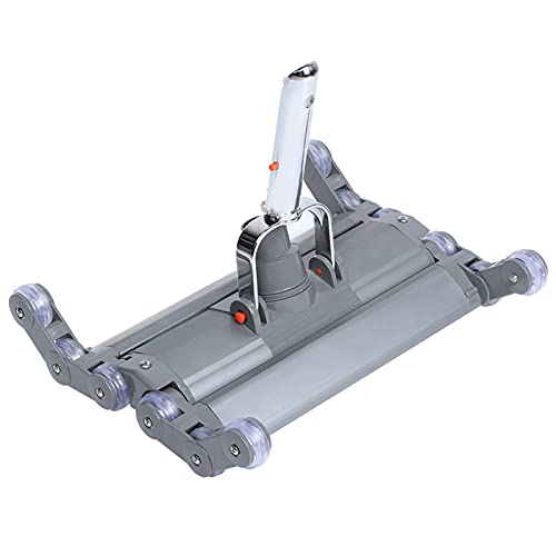 Sonew Effizienter Pool -Staubsauger mit Rollen und Rotierenden Griffe Aluminiumlegierung Saugkopf 14 Zoll Zur Glatten Reinigung und Entfernung von Schmutz von Sonew