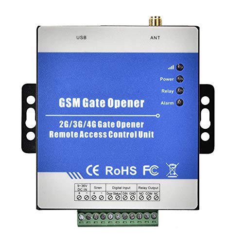 Sonew GSM Toröffner, RTU5025 Wireless Garagenöffner Tür Zugangssteuerung Relais Schalter SMS Befehl(EU) von Sonew