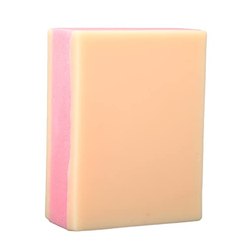 Sonew Hautmodell aus Silikon für Nahtpraxis, Silikon-Hautschichten Chirurgisches Hautinjektions-Übungspad Nahttrainingsmodell Naht Praxis Pad von Sonew