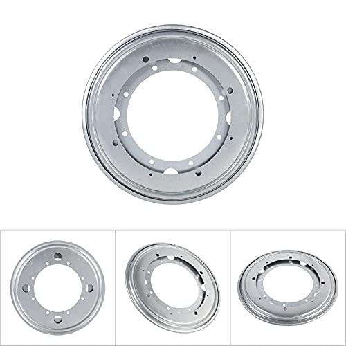 Sonew Hochleistungsrunde, Verzinkte Faule Susan -Plattenlager -Drehplatte mit Kugellager Raceway, 5,5 "Silber, Ideal für Revolvierende Regale und Tischplatten (9 Zoll) von Sonew
