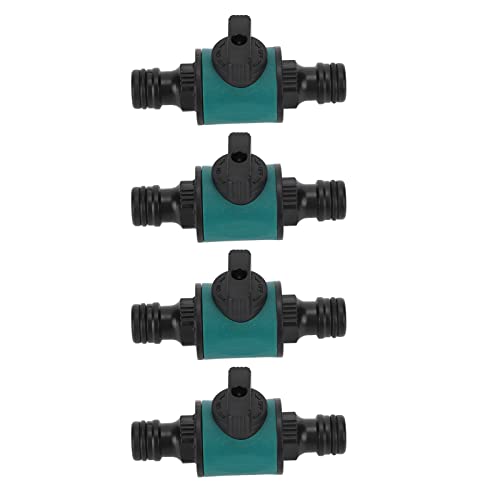 Sonew Leckage Proof Dual Head Gartenschlauch Schnellanschluss -Adapter - 4PCS Kunststoffanpassung für Effiziente Bewässerungssystemverbindungen in Rasenflächen, Gärten und Gewächshäusern von Sonew