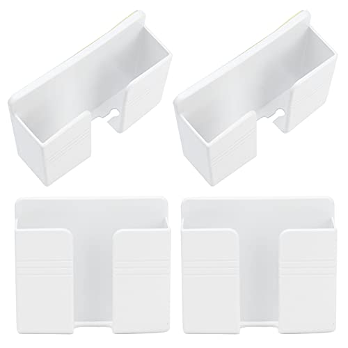 Sonew Platz Sparende Wandmontagelager mit ABS-Material-stochfreier Telefonladegerät für Zuhause, Büro, Schlafzimmer und Mehr (Horizontaler Streifen) von Sonew