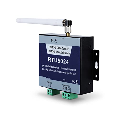 Sonew RTU5024 GSM Toröffner, Zugangskontrollsystem für den Haus Sicherheitsbereich mit Funk EIN/Aus Schalter Freigespräch SMS Türsteuerung Befehl Fernbedienungsschalter Sonew RTU5024 GSM Toröffner, Zugangskontrollsystem für den Haus Sicherheitsbereich mit Funk EIN/Aus Schalter Freigespräch SMS Türsteuerung Befehl Fernbedienungsschalter von Sonew