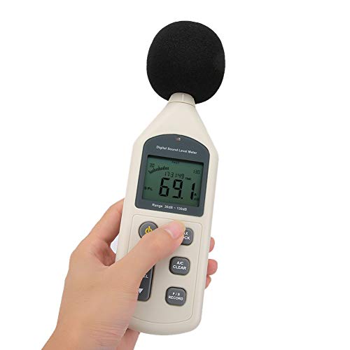 Sonew Schallpegelmessgerät, Tragbare Handheld Digital Lautstärke Messgerät 30dB bis130dB mit LCD-Display USB-Geräuschmessung Sonew Schallpegelmessgerät, Tragbare Handheld Digital Lautstärke Messgerät 30dB bis130dB mit LCD-Display USB-Geräuschmessung von Sonew