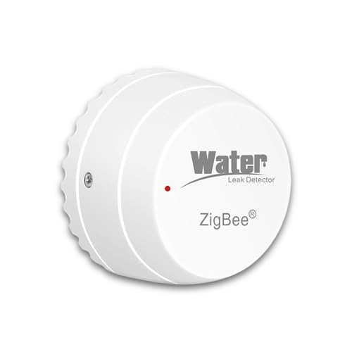 Smart Wassermelder Wasseralarm, TUYA APP Benachrichtigung Water Leak Detector Wassersensor für Küchen, Keller und Badezimmer von Sonew
