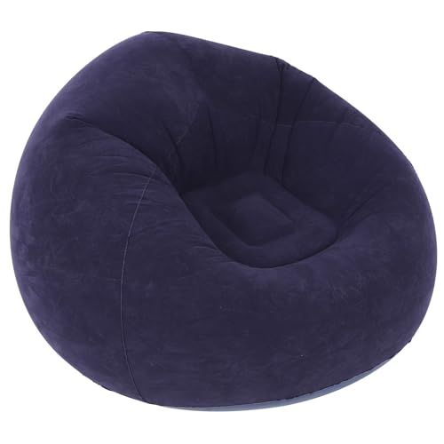 Sonew Ultra Weicher Aufblasbarer Einzelkugel -Sofa -Stuhl für Wohnheimzimmer Im Freien Im Freien Premium Flockung und PVC Material, Einfacher Lagerung Sonew Ultra Weicher Aufblasbarer Einzelkugel -Sofa -Stuhl für Wohnheimzimmer Im Freien Im Freien Premium Flockung und PVC Material, Einfacher Lagerung von Sonew