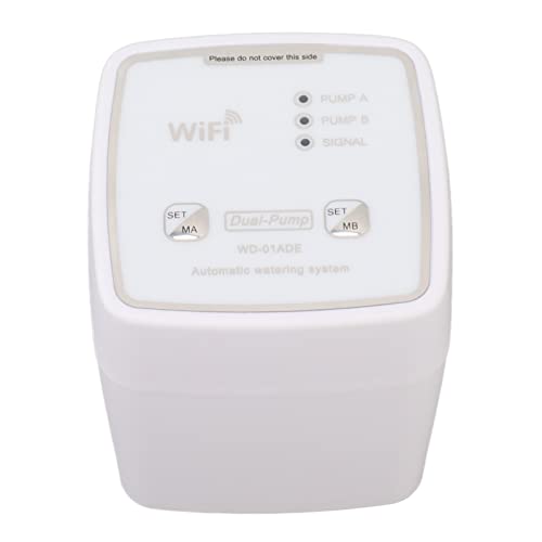 Sonew WiFi Tropfbewässerungskit mit Zwei Pumpen und Fernbedienung für eine Effiziente, Automatische Bewässerung von 20 Topfpflanzen | -einstellbarer Timer und Selbstwassersystem von Sonew