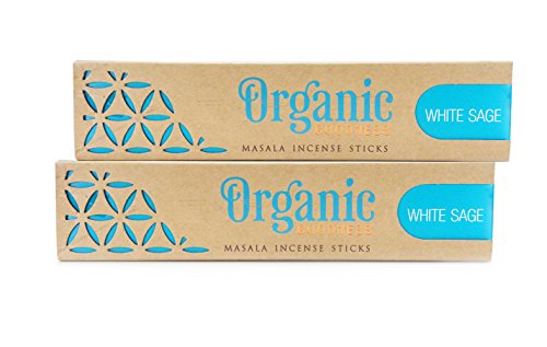 Song of India Organic Goodness White Sage Masala Incense Sticks 15g Box New von Song of India