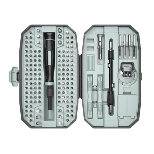 152-in-1 Präzises Schraubendreher-Set mit Stahl-Bit und ergonomischem Griff für Projekt-Elektronik-Reparatur, Hauswartung, präzises Werkzeug für Telefonreparatur 152-in-1 Präzises Schraubendreher-Set mit Stahl-Bit und ergonomischem Griff für Projekt-Elektronik-Reparatur, Hauswartung, präzises Werkzeug für Telefonreparatur von Songelt