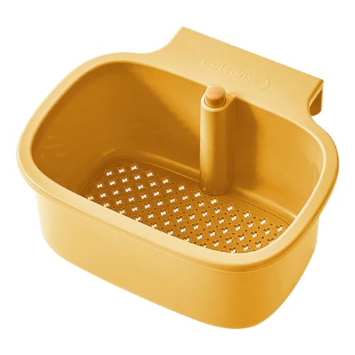 Abtropfgestell mit Wandhalterung, pressbetriebenes Abtropfgestell aus Edelstahl, schnell abtropfender Korb, Küchenzubehör, maximiert das Küchensieb Abtropfgestell mit Wandhalterung, pressbetriebenes Abtropfgestell aus Edelstahl, schnell abtropfender Korb, Küchenzubehör, maximiert das Küchensieb von Songelt