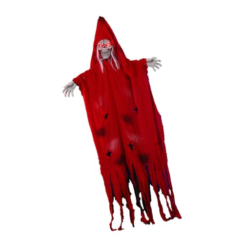 Animierte Skelett-Spekter-Dekoration mit leuchtendem Auge, aktivierte unheimliche Halloween-Requisiten für drinnen und draußen, Halloween, Party, dynamische Dekorationen Animierte Skelett-Spekter-Dekoration mit leuchtendem Auge, aktivierte unheimliche Halloween-Requisiten für drinnen und draußen, Halloween, Party, dynamische Dekorationen von Songelt
