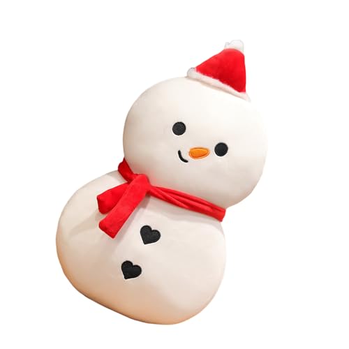 Baumwollkissen für Weihnachten, weiches Plüschkissen für Heimdekoration, Sofakissen, Weihnachtsmann, Schneemann, Muster, 1 Stück Baumwollkissen für Weihnachten, weiches Plüschkissen für Heimdekoration, Sofakissen, Weihnachtsmann, Schneemann, Muster, 1 Stück von Songelt