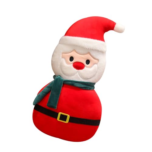 Baumwollkissen für Weihnachten, weiches Plüschkissen für Heimdekoration, Sofakissen, Weihnachtsmann, Schneemann, Muster, 1 Stück Baumwollkissen für Weihnachten, weiches Plüschkissen für Heimdekoration, Sofakissen, Weihnachtsmann, Schneemann, Muster, 1 Stück von Songelt
