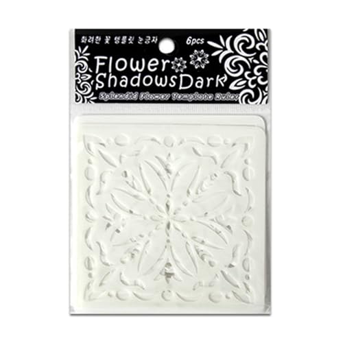 Blumenschablonen, Blattschablonen, Kunst und Handwerk für Karten, Schulaufgaben, künstlerischer Ausdruck, Blattzeichnung, Schablone, Tagebuch, Blumen für Sammelalbum, 6 Stück Blumenschablonen, Blattschablonen, Kunst und Handwerk für Karten, Schulaufgaben, künstlerischer Ausdruck, Blattzeichnung, Schablone, Tagebuch, Blumen für Sammelalbum, 6 Stück von Songelt