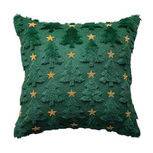 Dekorativer Polyester-Kissenbezug, 45 x 45 cm, weiche Baumwoll-Kunstmischung, Kissenbezug für Sofa, Stuhl, Urlaub, Wurfkissenbezug Dekorativer Polyester-Kissenbezug, 45 x 45 cm, weiche Baumwoll-Kunstmischung, Kissenbezug für Sofa, Stuhl, Urlaub, Wurfkissenbezug von Songelt