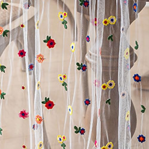 Dekorativer Spitzen-Tischläufer für Feiern, besticktes Blumen-Tuch für den Innenbereich, Spitzenläufer von Songelt