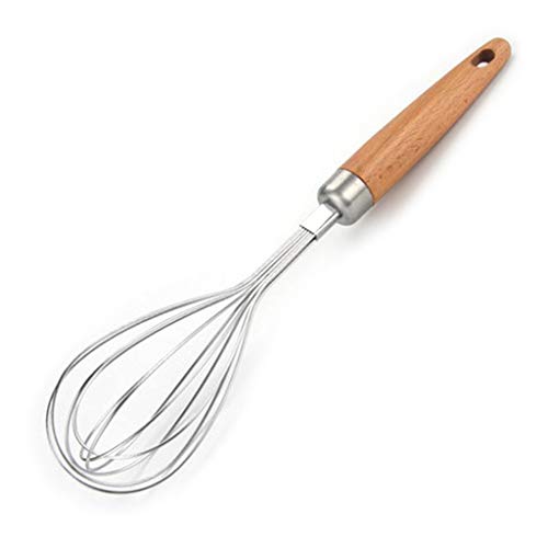 Edelstahl-Eierschlägel, Handmixer, multifunktional, Kuchen-Rührbesen, Aufschäumer, Eierschlägel, Handkurbel, strapazierfähig von Songelt