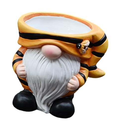 Elegante Weihnachtstöpfe, Ornament, zarte Weihnachtskeramik, Übertopf für Urlaub, Zuhause und Büro, Tischfigur von Songelt