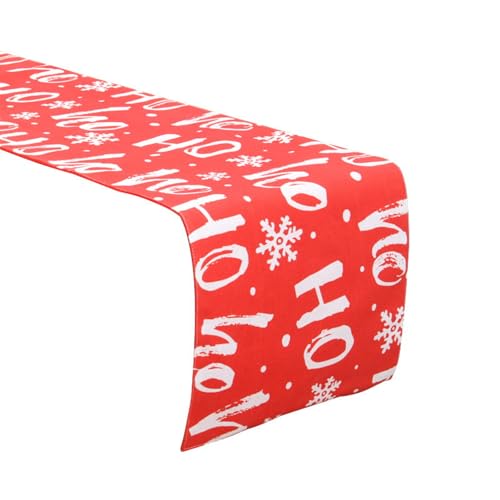 Eleganter Tischläufer, Weihnachtsaccessoire mit feiner Handwerkskunst für Esszimmer, Urlaub, Schreibtischdekoration, festliches Weihnachtsaccessoire Eleganter Tischläufer, Weihnachtsaccessoire mit feiner Handwerkskunst für Esszimmer, Urlaub, Schreibtischdekoration, festliches Weihnachtsaccessoire von Songelt