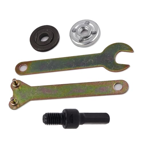 Elektrische Bohrmaschine Umbau Winkelschleifer Set Metall Pleuel für Trennscheibe Polierrad Griffhalter Adapter Werkstatt Bohrer Schleifer Verlängerungsstange von Songelt