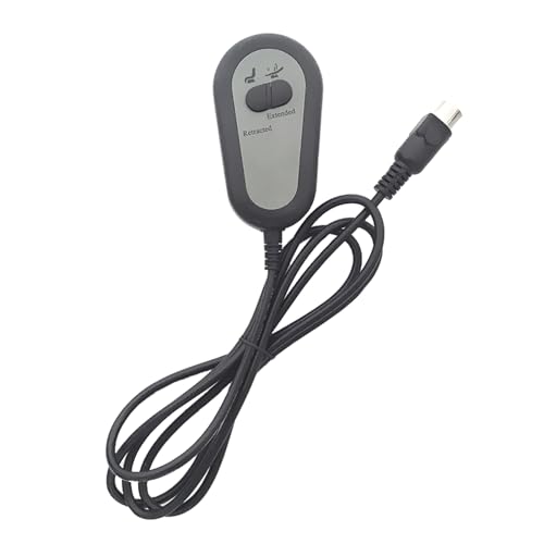 Fernbedienung mit 2 Tasten, Handschalter, Controller für verstellbare elektrische Liegestühle und Sofas, einfache Bedienung, ABS-Liegestuhl-Handsteuerung von Songelt