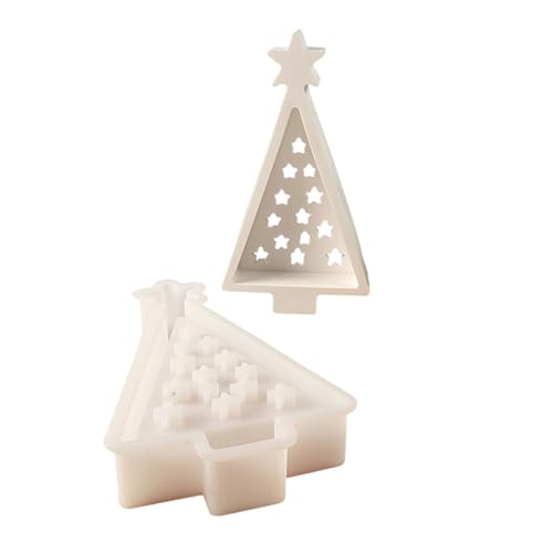 Flexible Silikonform für Bürodekoration, hohler Weihnachtsbaum, Kerzenständer, Verzierung, Silikonhalter Flexible Silikonform für Bürodekoration, hohler Weihnachtsbaum, Kerzenständer, Verzierung, Silikonhalter von Songelt