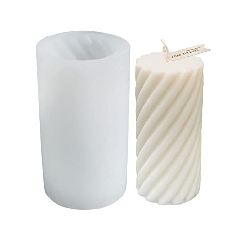Form für Kerzen, Zylinderform, Gießform, lebensmittelechtes Silikon, Nn-Stick für handgefertigte Seife, Kerzen, Kit zur Herstellung Form für Kerzen, Zylinderform, Gießform, lebensmittelechtes Silikon, Nn-Stick für handgefertigte Seife, Kerzen, Kit zur Herstellung von Songelt