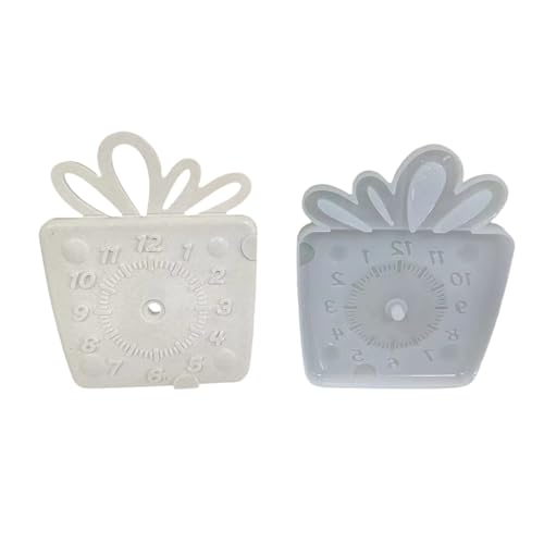 Gngerman-Uhr aus Silikon für Epoxidharz, Gips, Ornament, Schokolade, Fondant, zum Backen von Weihnachtsformen Gngerman-Uhr aus Silikon für Epoxidharz, Gips, Ornament, Schokolade, Fondant, zum Backen von Weihnachtsformen von Songelt