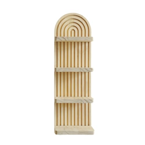 Hängeregal aus Holz im Vintage-Stil, Bogenform, Wandmontage, Aufbewahrungsdisplay für Wohnzimmer, Schlafzimmer, Bohemianer-Wandregal Hängeregal aus Holz im Vintage-Stil, Bogenform, Wandmontage, Aufbewahrungsdisplay für Wohnzimmer, Schlafzimmer, Bohemianer-Wandregal von Songelt