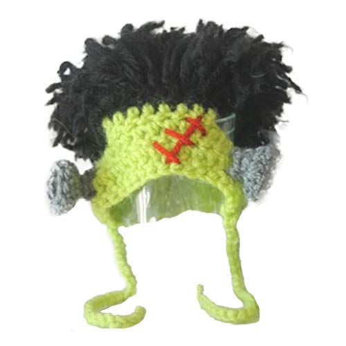 Halloween-Strickmütze aus Wolle, weich, leicht, bequem, juckfrei, festliche Party, Cosplay, Dekoration, große Rassen Halloween-Strickmütze aus Wolle, weich, leicht, bequem, juckfrei, festliche Party, Cosplay, Dekoration, große Rassen von Songelt