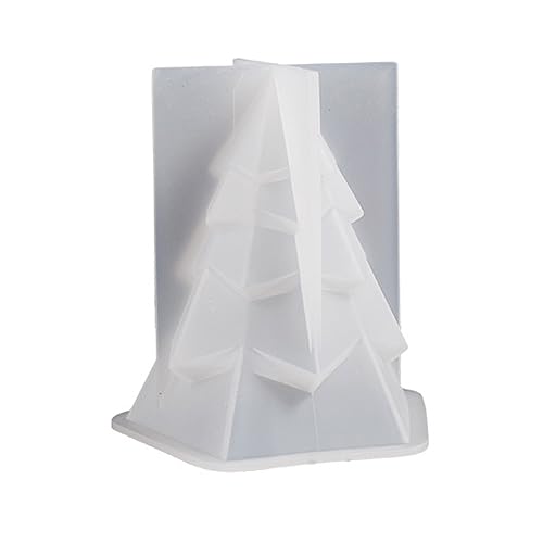 Handgefertigte Silikonform für Weihnachtsbaum, Kunstharz, Ornament, duftendes Silikon von Songelt