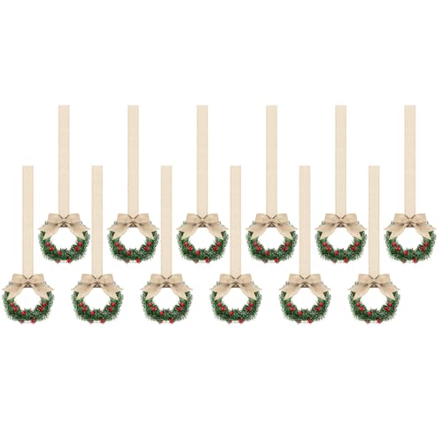 Künstliche Beerenkränze, kleine Weihnachtskränze, hängende Dekoration für Küchenschrank, Veranda, Tür, Fenster, hängende Kränze Künstliche Beerenkränze, kleine Weihnachtskränze, hängende Dekoration für Küchenschrank, Veranda, Tür, Fenster, hängende Kränze von Songelt