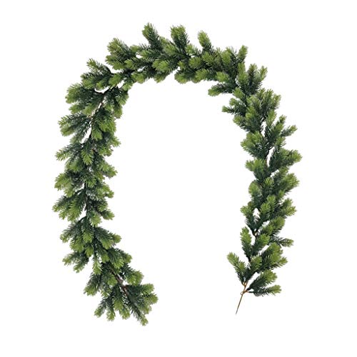 Künstliche Matsuba-Blattgirlande, Rattan, Grün, Hochzeit, Party, Dekoration, Hochzeitsfeier von Songelt