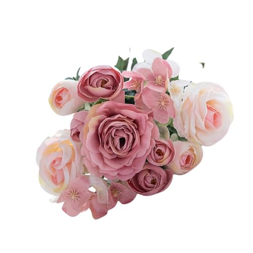 Künstliche Rosensträuße aus Seide mit 7 Stielen, permanente Blumendekoration für Veranstaltungen und Fotografie, Tischdekoration, Hochzeitsdekoration, künstliche Blume Künstliche Rosensträuße aus Seide mit 7 Stielen, permanente Blumendekoration für Veranstaltungen und Fotografie, Tischdekoration, Hochzeitsdekoration, künstliche Blume von Songelt