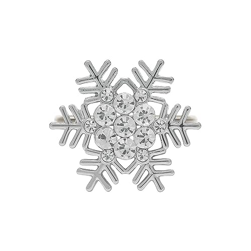 Metall-Serviettenringe Elchkranz Weihnachtsbäume Halter Schneeflocke Schnalle Urlaub Hochzeit Tischdekoration Schneeflocke Serviettenhalter Metall-Serviettenringe Elchkranz Weihnachtsbäume Halter Schneeflocke Schnalle Urlaub Hochzeit Tischdekoration Schneeflocke Serviettenhalter von Songelt