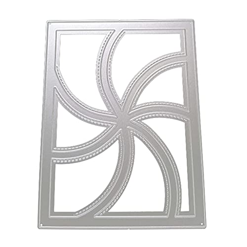 Metall-Stanzschablone für Bilderrahmen, Scrapbooking, Album, Papierkarten, Vorlage, Prägung, Basteln, Dekoration, Metall-Stanzformen zum Basteln von Songelt
