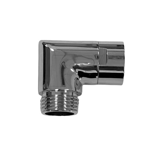 Profi Duschkopf Winkeladapter Massiv Messing Duscharm Winkelverbinder für Handbrausen & Wandbrause von Songelt