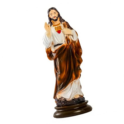Religiöse Sammlerfigur, Zuhause, spirituelle Harzfigur, geeignet für Bücherregal oder Eingangsbereich, Weihnachtsfigur, Geschenk von Songelt