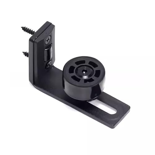 Robuste Tür-Boden-Schieberolle, Nylon-Rad, Türführung für 1,27 cm dicke Platten, platzsparendes Design, Antischwung-Rollen-Set Robuste Tür-Boden-Schieberolle, Nylon-Rad, Türführung für 1,27 cm dicke Platten, platzsparendes Design, Antischwung-Rollen-Set von Songelt