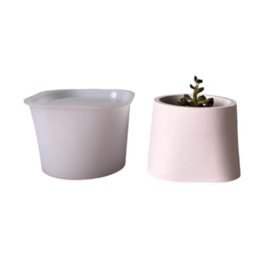 Runde Silikon-Blumentopf-Form, vielseitig einsetzbar, Heimdekoration und handgefertigtes Zubehör für Stifthalter, Mehrzweck-Silikonhalter-Form Runde Silikon-Blumentopf-Form, vielseitig einsetzbar, Heimdekoration und handgefertigtes Zubehör für Stifthalter, Mehrzweck-Silikonhalter-Form von Songelt