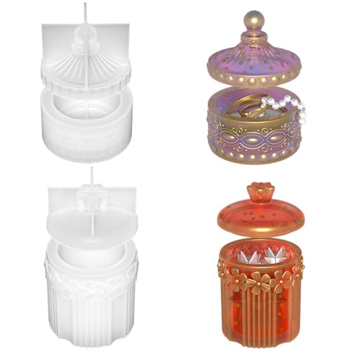Schmuckkästchen zur Herstellung von Formen, Spitzen-Aufbewahrungsbox, Silikonharze für Tisch, Heimdekoration, Schmuckaufbewahrung, Silikon-Spitzenharze, Formen, Glas, Kunsthandwerk Schmuckkästchen zur Herstellung von Formen, Spitzen-Aufbewahrungsbox, Silikonharze für Tisch, Heimdekoration, Schmuckaufbewahrung, Silikon-Spitzenharze, Formen, Glas, Kunsthandwerk von Songelt