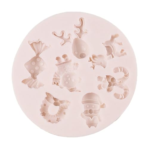 Silikonform für Fondant, Schokolade, Urlaub, Backen, Dekoration, Fondant, Kuchen, Schokolade, Antihaft-Backwerkzeug, leicht zu reinigen Silikonform für Fondant, Schokolade, Urlaub, Backen, Dekoration, Fondant, Kuchen, Schokolade, Antihaft-Backwerkzeug, leicht zu reinigen von Songelt