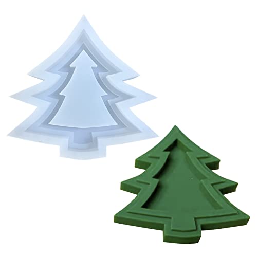Silikonform für Weihnachtsbaum, Kunstharz, Epoxid-Shaker für Schmuckherstellung, Anhängerform, Silikonformen-Set Silikonform für Weihnachtsbaum, Kunstharz, Epoxid-Shaker für Schmuckherstellung, Anhängerform, Silikonformen-Set von Songelt