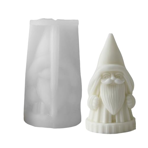 Silikonformen, Ornament-Formen, Weihnachtsmann-Form, Seifenform, Bastelformen, Textur für Weihnachtsmann, Silikonform von Songelt