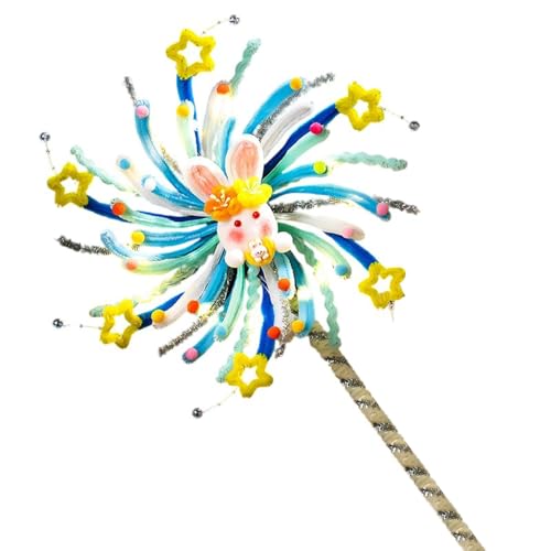 Songelt Interaktionelles Windmühlen-Lichter-Bastelset, um 360 Grad drehbares Design, sichere Materialien für Familienferien, Feiern, Twist-Krawatten-Bastelset Songelt Interaktionelles Windmühlen-Lichter-Bastelset, um 360 Grad drehbares Design, sichere Materialien für Familienferien, Feiern, Twist-Krawatten-Bastelset von Songelt
