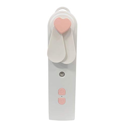 Songelt Kleiner Ventilator Tragbarer Handventilator mit Wasser USB Wiederaufladbare Wimpernbelüftung Geräuscharmer Luftbefeuchter für Babys von Songelt