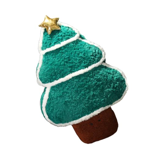 Songelt Plüsch-Kissen mit süßer Zuckerstange, Schneemann, Baum, Rentier, Kranz, Kissen für Kinderzimmer und Wohnzimmer Songelt Plüsch-Kissen mit süßer Zuckerstange, Schneemann, Baum, Rentier, Kranz, Kissen für Kinderzimmer und Wohnzimmer von Songelt
