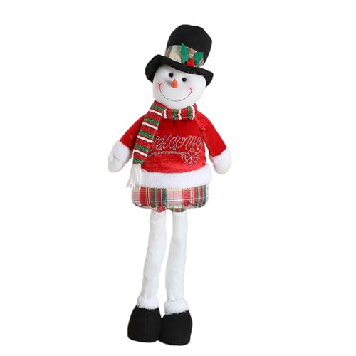 Songelt Praktische bunte Flanell-Weihnachtsfiguren, tragbares Zubehör für Schreibtisch oder Regal, Urlaubsaufwertung Songelt Praktische bunte Flanell-Weihnachtsfiguren, tragbares Zubehör für Schreibtisch oder Regal, Urlaubsaufwertung von Songelt