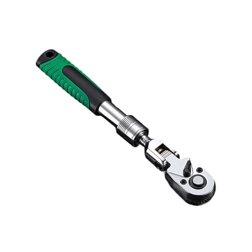 Songelt Ratschenschlüssel, 3/8 1/4 Zoll (1,27 cm), Umschaltknarre, Schnellspanner, Griff für Heimwerker, Autoreparatur, Ratschenschlüssel von Songelt